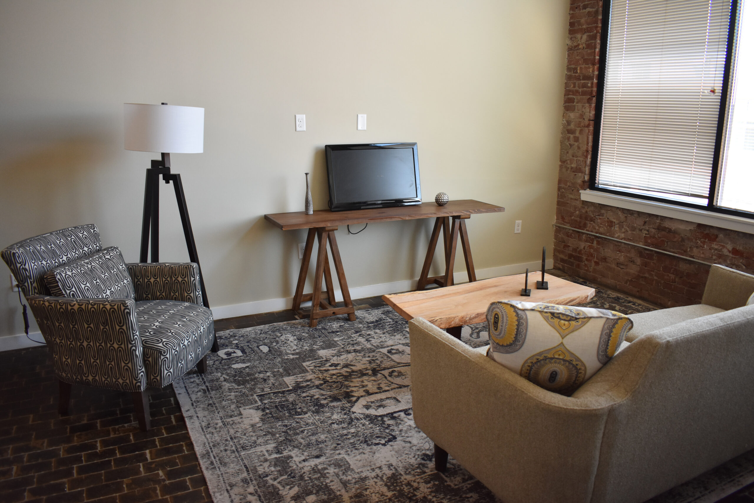 Living Room - West Reading Apartments for Rent | Lofts @ Narrow