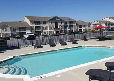 Reserve at Paxton Creek Pool with Property View