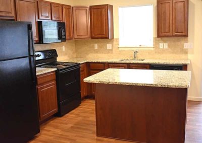 Harrisburg townhomes for rent, Harrisburg, Townhomes, Kitchen at Townhomes at Paxton Creek in Harrisburg, PA