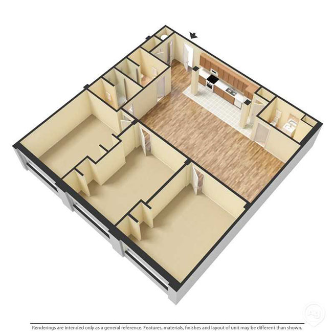 Lofts at 525 Unit 9 - 3 Bedroom