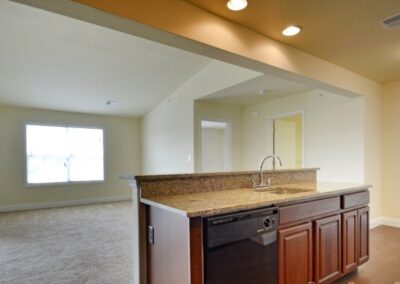 Harrisburg apartments for rent. Kitchen dining room at the reserve at river's edge.
