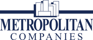 Metropolitan Companies Logo, Apartments, Development, Building